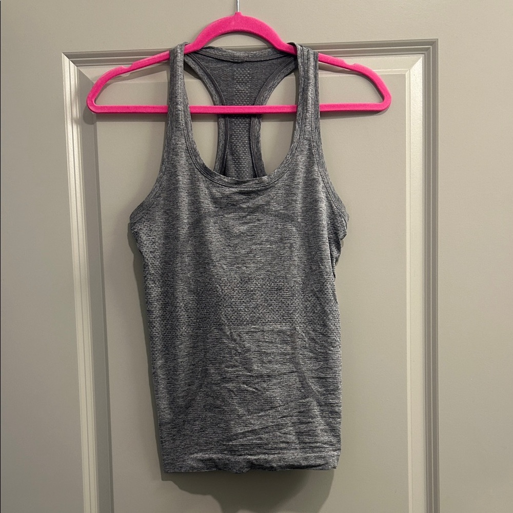 LULU Gray Women's Tank Top